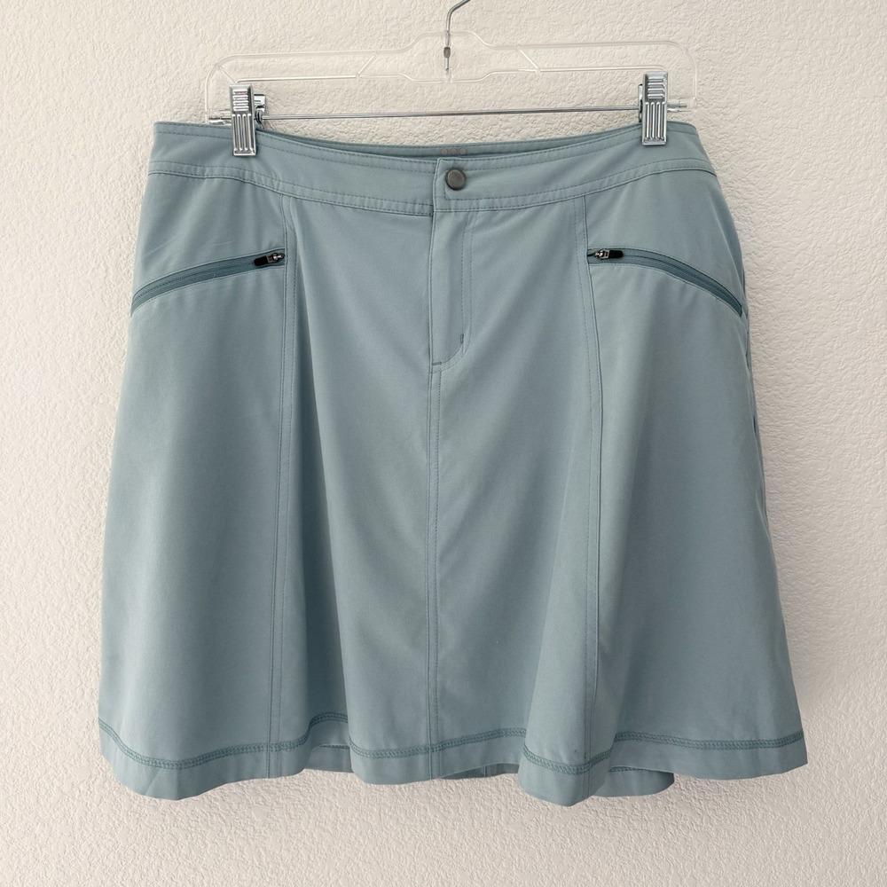 Title Nine Athletic Skort Womens 10 Blue Tennis Pickleball Golf Performance